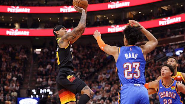 Jordan Clarkson, Tre Mann, Utah Jazz